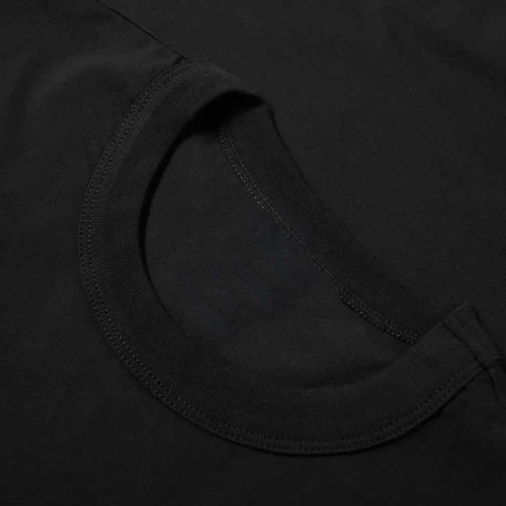 تي شيرت رجالي ياباني طوكيو حي الحرفية مع فخر الرجال تي شيرت أسود أبيض NBHD القطن فضفاض تي شيرت MenTops المحملة #5