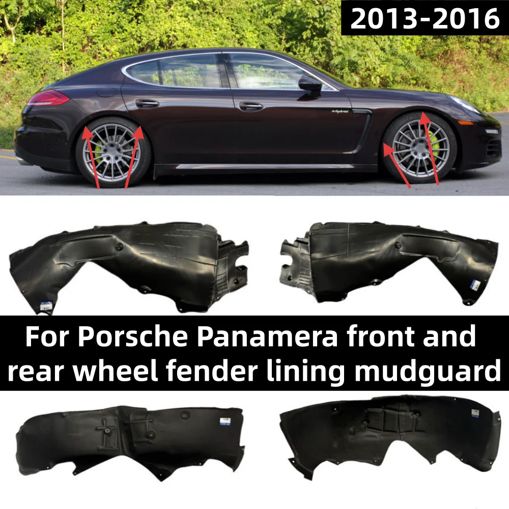 garde-boue-de-doublure-de-roue-avant-et-arriere-pour-porsche-panamera-2013-–-2016