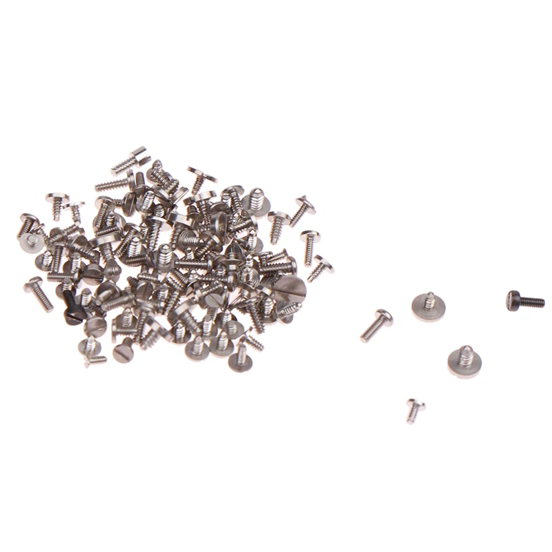 100PCS Micro Tiny Precision Mixed Multi-size Watch Screws Movement Parts Repair Tools For Watchmaker Watch Movement Accessories