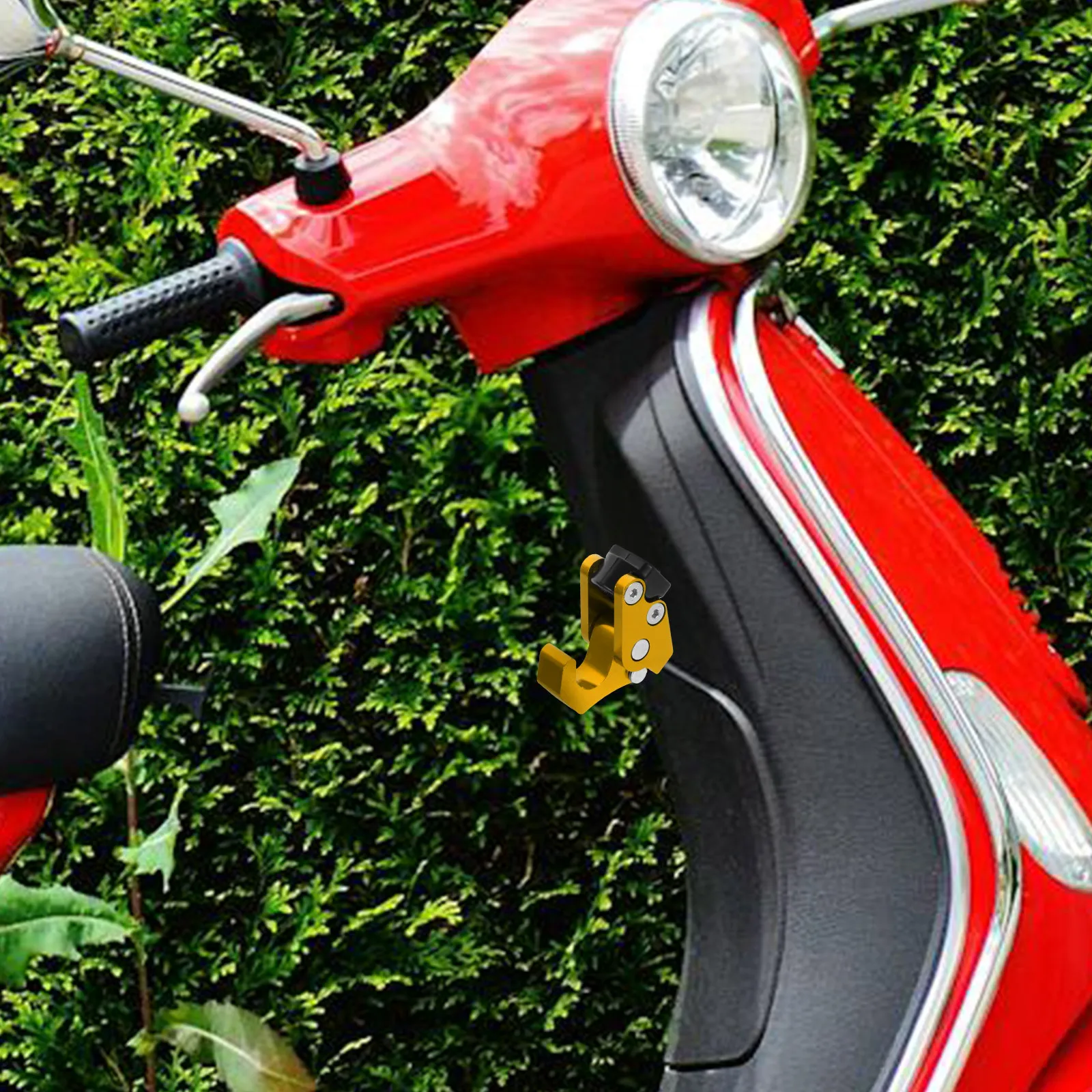 

Motorcycle Hook Rugged Metal Hanger for Electric Bike Scooter Handlebar Mount and Bag Organizer Secure Fit