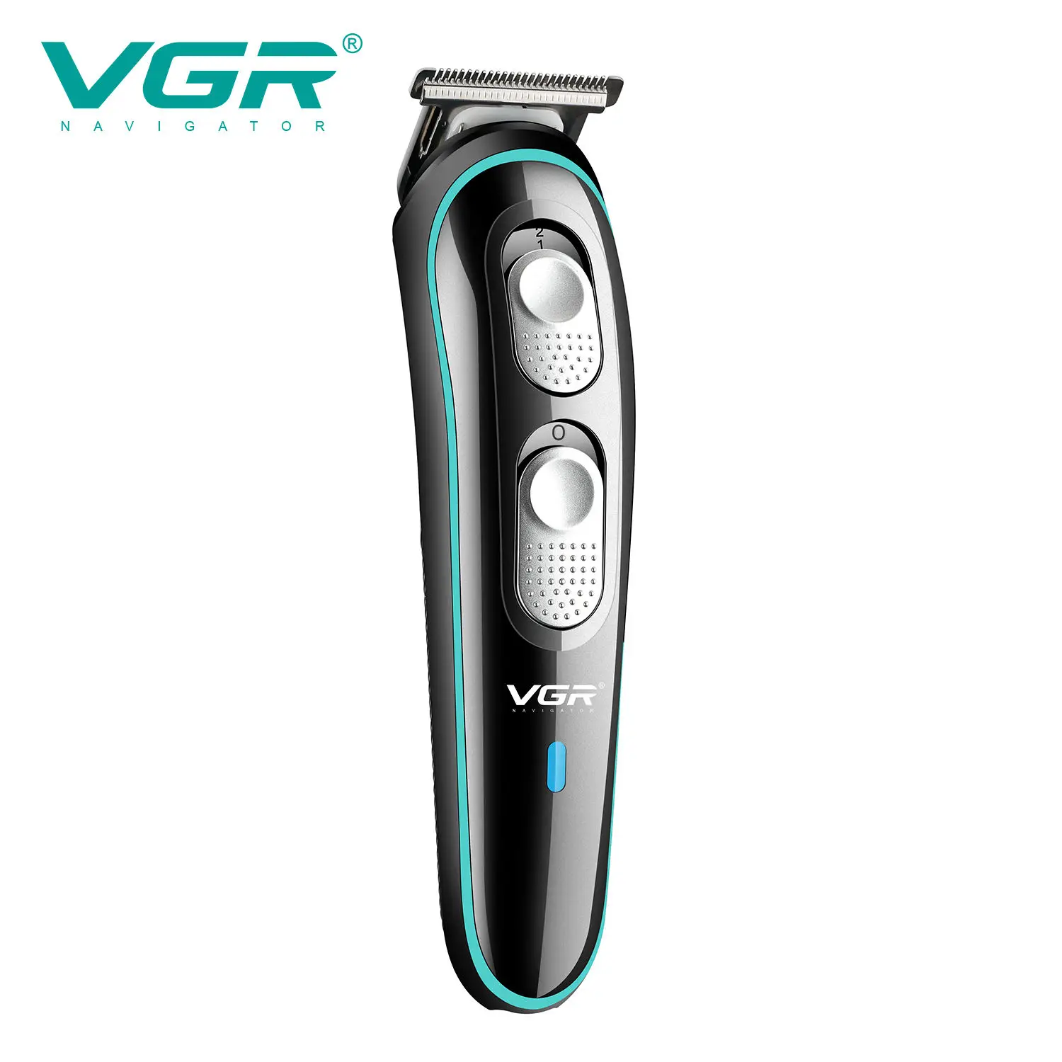 VGR 055 Electric Hair Clipper Household Convenient Electric Push Cutting Oil Head Carving Stainless Steel Knife Head Hair Trimmi