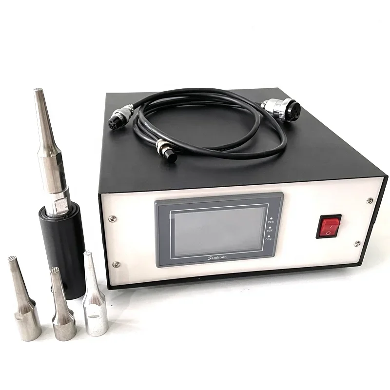 35kHz Portable Ultrasonic Sport Welding Machine High Power Machine For Mask Ear Band Handheld Ultrasonic Spot Welder