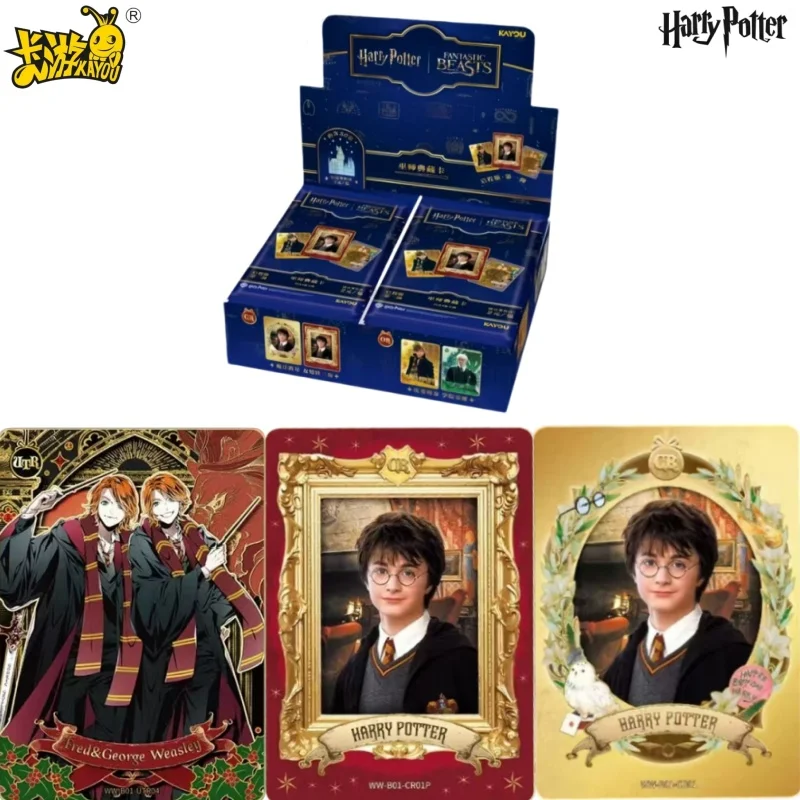 KAYOU Genuine Harry Potter Card Departure Edition Animation Cartoon Movie Periphery Collect Card Toy for Children Holiday Gift