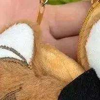 漫画カピバラコインパース高品質スモールギフトキーホルダーチャームぬいぐるみヘッドホンバッグチャーム