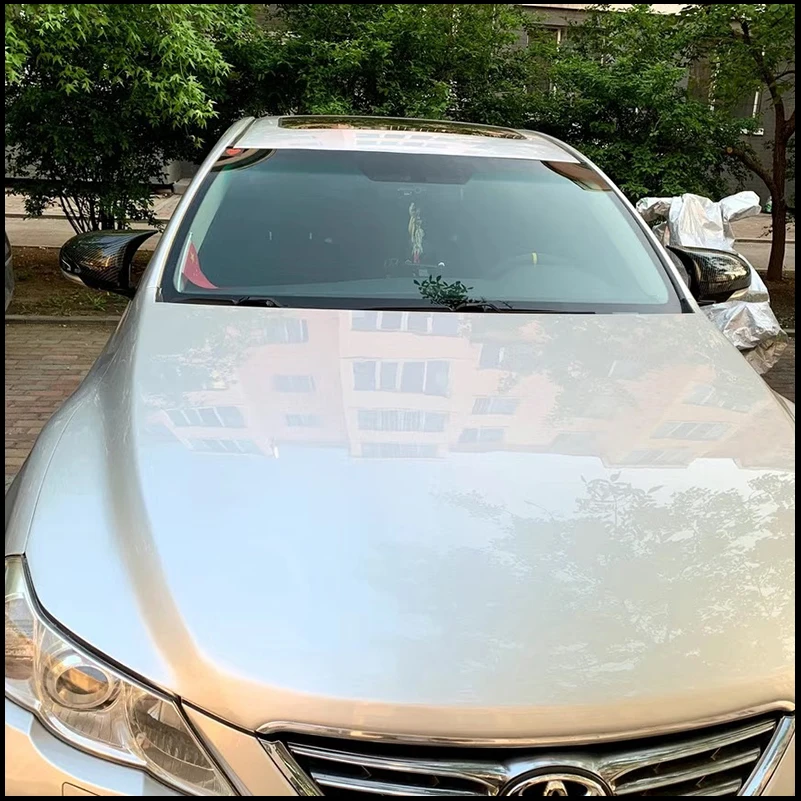 

For Toyota Mark X MarkX X130 2010~2018 Side Door Rearview Mirror Cover Cap Housing With Horn Car Styling Auto Accessories Parts