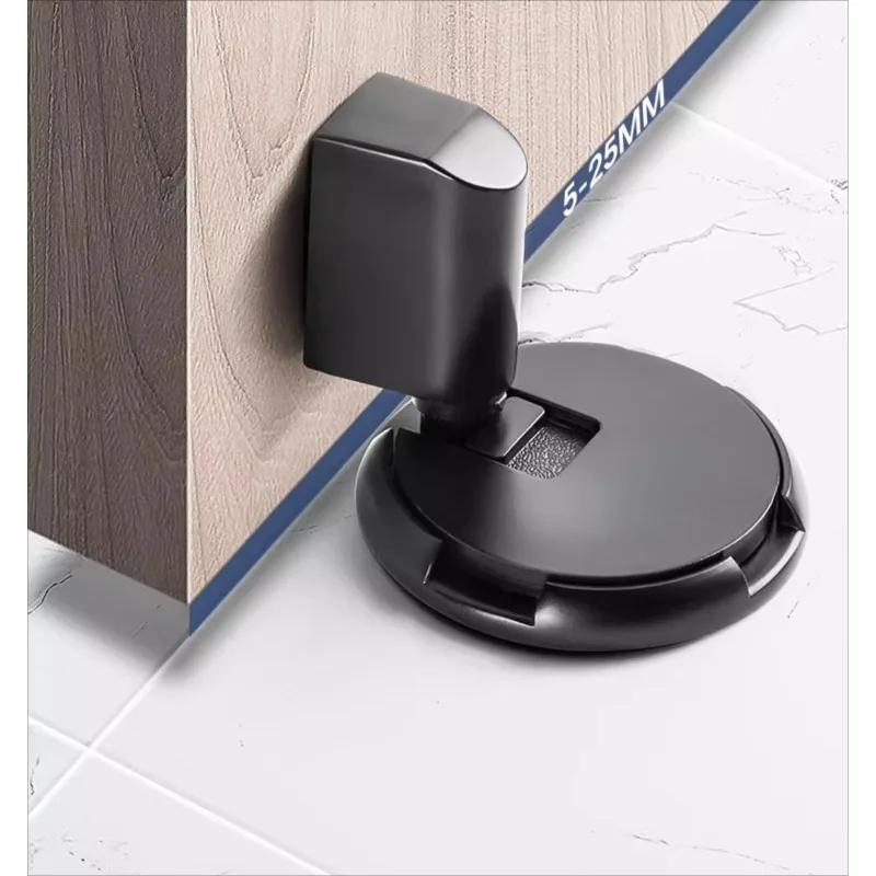 

Windproof floor suction door suction without punching door rear suction fixed new anti-collision buffer