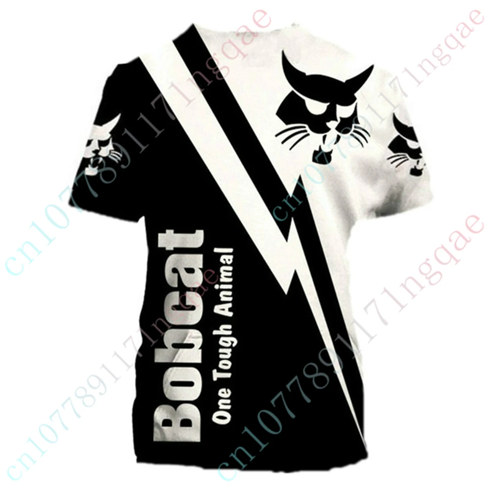 

Bobcat T Shirt For Men Women Casual T-shirts Anime Oversized T-shirt Harajuku Short Sleeve Top Unisex Clothing Custom Logo
