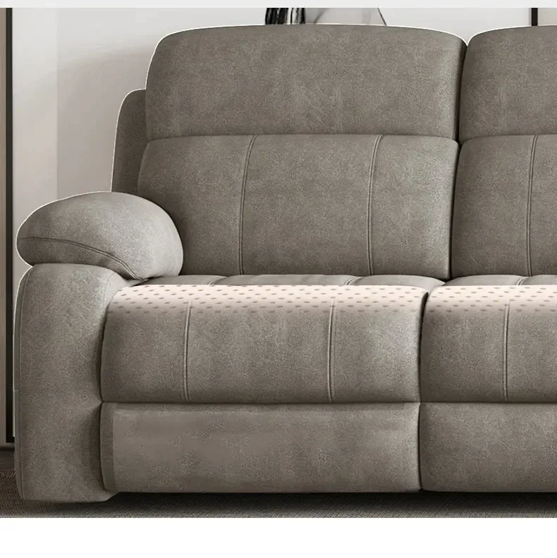 Fabric Sofa Electric Function Sofa Living Room With Massage Modern Lightweight Luxury Space Capsule Sofa