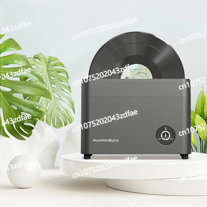 Ultrasonic Vinyl Record Cleaning Machine Automatic Cleaner Air-drying Dishwashing Dust Removal LP Disc Album Washer 12 Inch