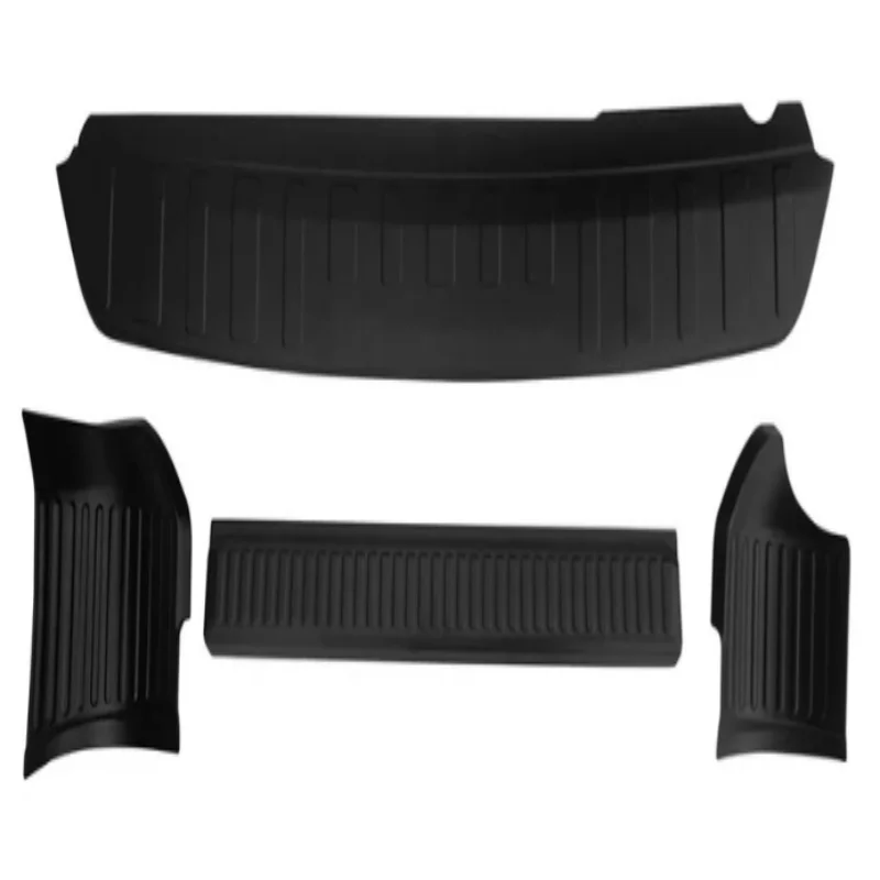 

High Quality Luxury Stainless Steel Rear Bumper Cover Tailgate Trunk Door Guard Hot Selling Auto Parts 2020 Land Rover Defender