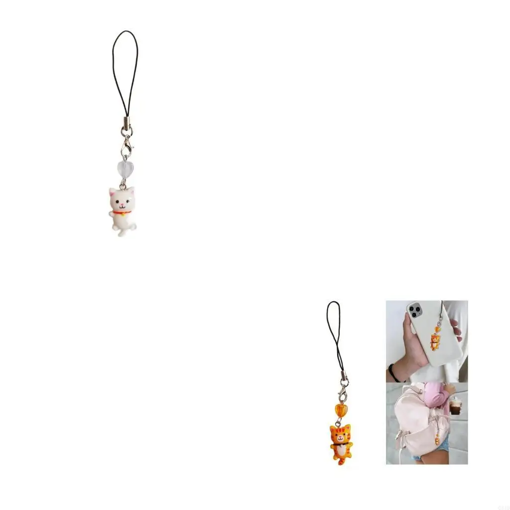 Ремешок-для-телефона-милый-брелок-для-телефона-с-сердечком-и-кошкой-для-женщин-ювелирные-изделия-ручной-работы