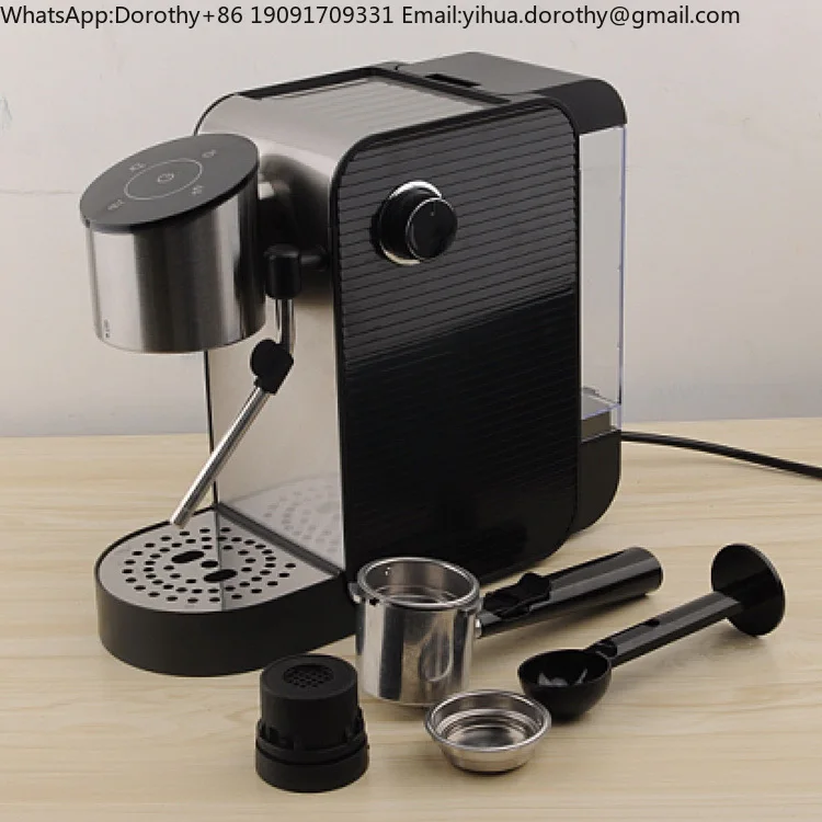 2-in-1 Espresso Machine Italian Coffee Capsules Machine 1.1L 1400W Wholesale Suppliers