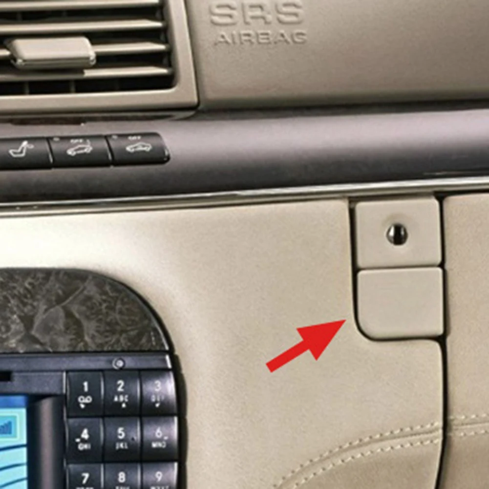 

Car Glove Box Handle Cover Lid Lock Switch Button Cover For Mercedes W220 S Class