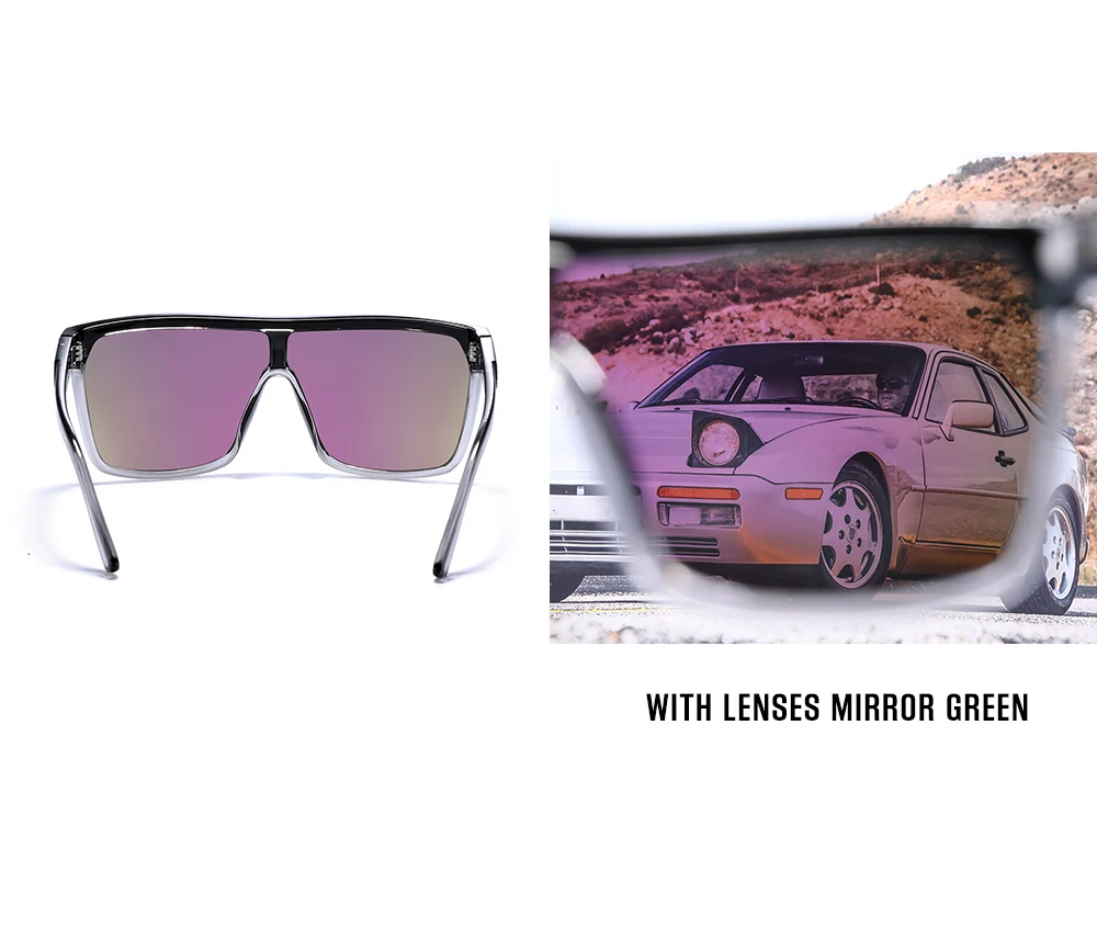 Kdeam High-End-Angels onnen brille für Männer und Frauen einteilige polarisierte Sonnenbrille mit langlebigen 5-Barrel-Scharnieren – Detail 28