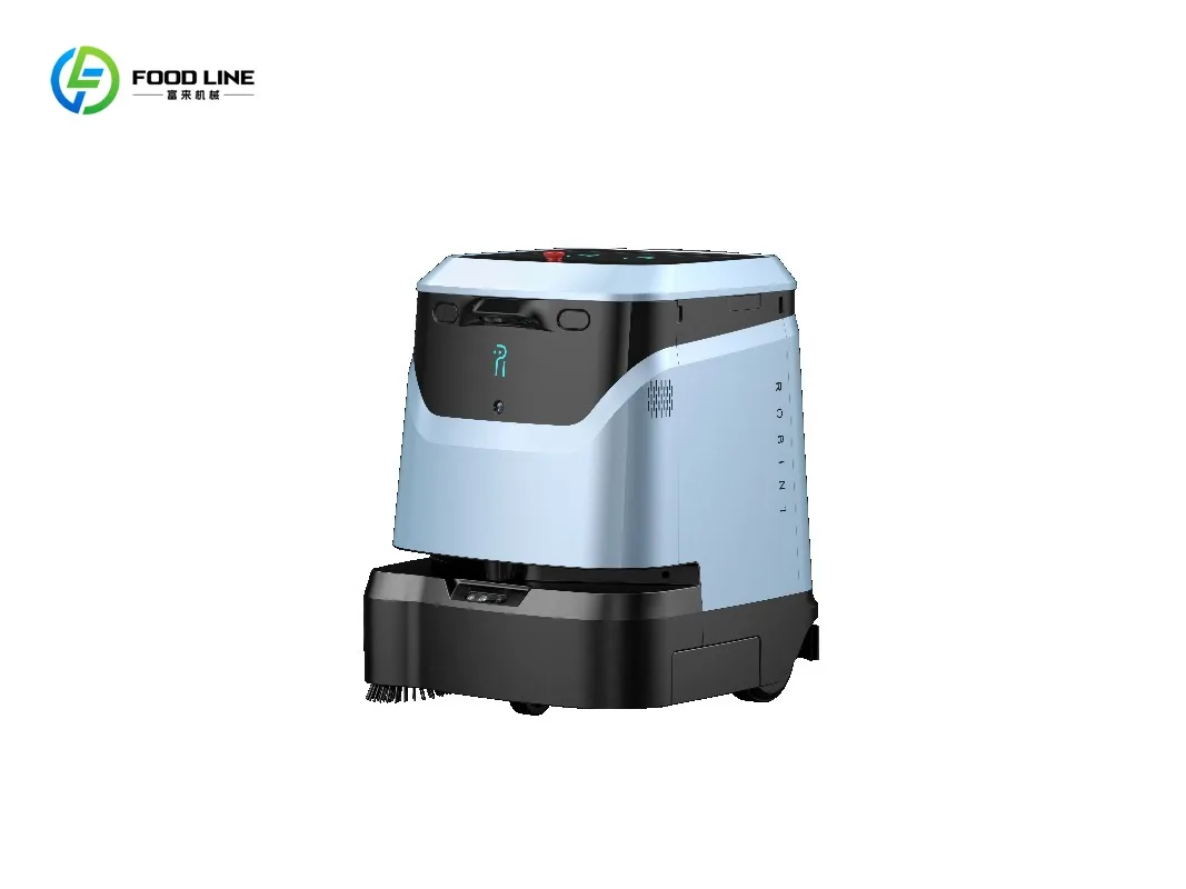 Commercial Robotic Floor Cleaner - Quad-Function Cleaning with Auto Recharge & 576㎡/h for Commercial Buildings