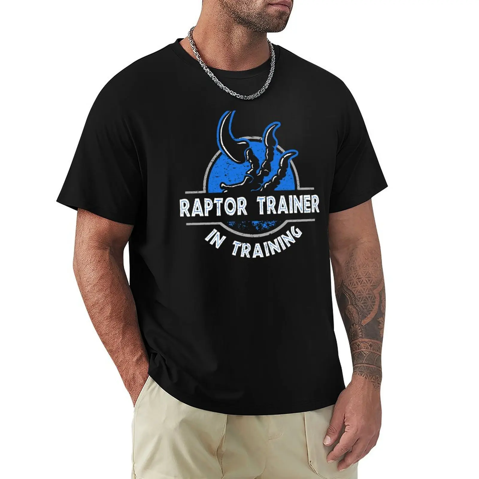 

Raptor Trainer T-Shirt sports fans oversizeds big and tall t shirts for men
