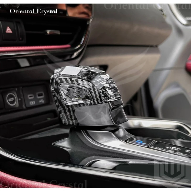 For Lexus ES/UX/570/NX/RX/IS/GS/LED Seven Color Crystal Shift Knob Car Modification Parts Crystal Gear Head