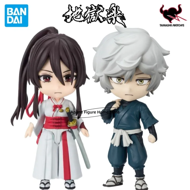 100% Origineel op Voorraad Bandai Hell's Paradise Mini Geschilderd Lijster Pil Sake Yamada Anime Karakter Model Speelgoed Collectie Geschenken