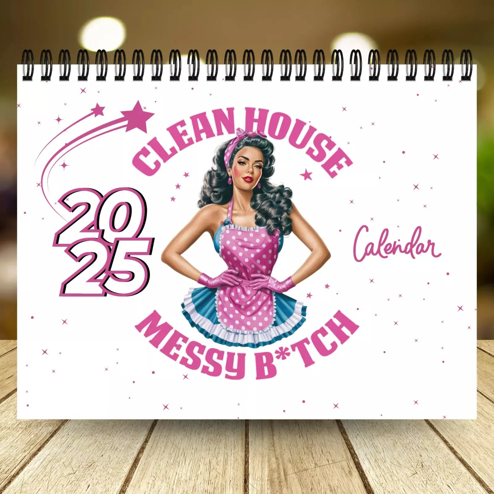 2025 Housewife Walls Calendar Funny Wall Art Humor Gift Prank Calendar A Creative Gift For Friends Workmates Family