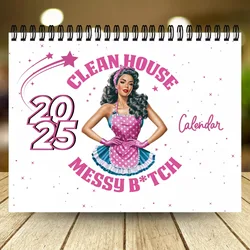 2025 Housewife Walls Calendar Funny Wall Art Humor Gift Prank Calendar A Creative Gift For Friends Workmates Family