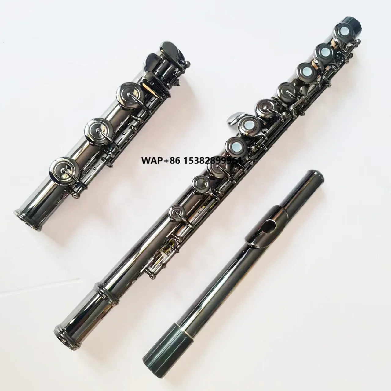 

New Popular Black Nickel Plated Flute Instrument Stylish and Versatile Musical Tool