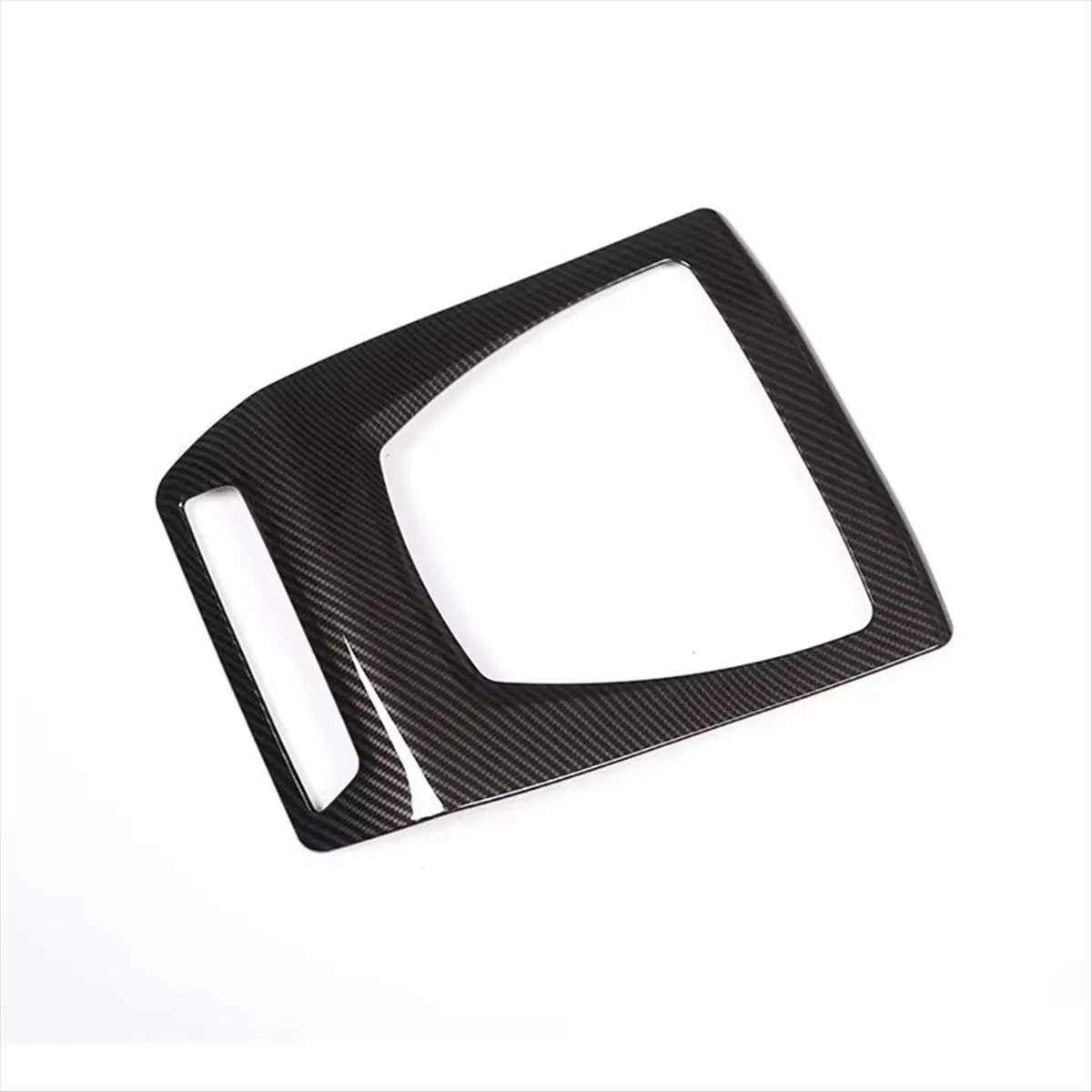 #99H (Carbon Fiber Pattern)Car Roof Reading Light Trim Roof Lamp Frame Cover Decoration,Automotive Parts & Accessories