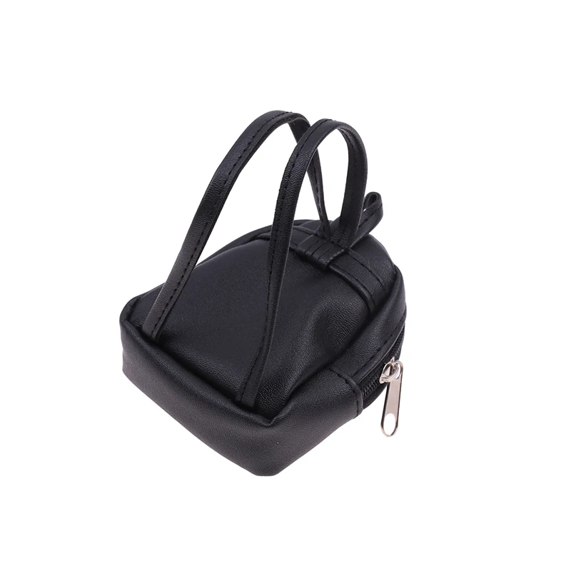 1:6 Dollhouse Miniature Backpack Chain Bag For 30cm Doll Decor Toy Luxury Bag Doll House Accessories Kids Pretend Play Toys