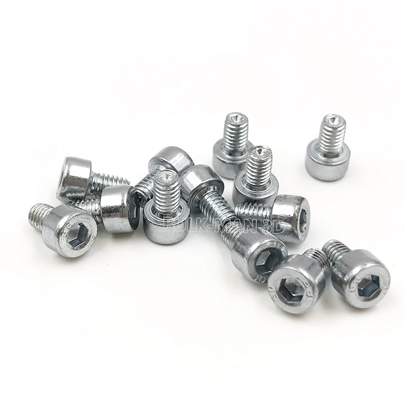 20pcs M4 Hexagon Hex Socket Cap Head Screw Allen Bolt 6mm