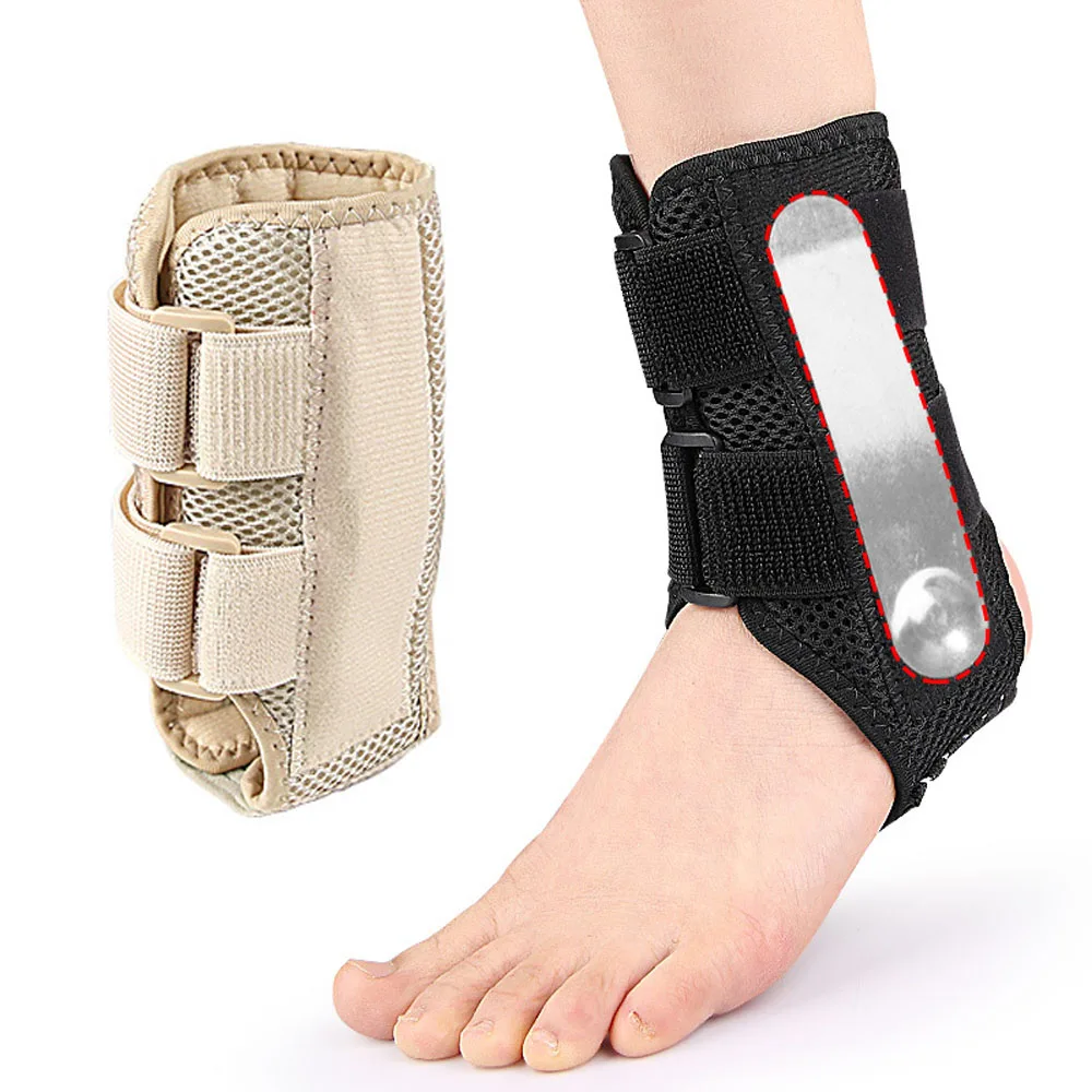 1pc Ankle Support Strap with Elastic Foot Sleeve - Anti-Slip, Secure, and Close-Fitting for Sports