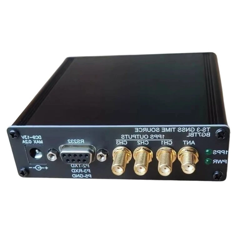 T31C-BG7TBL TS-3 Time Source Clock Source 1PPS 0-3.3V 3-Channel SMA Port Second Pulse Timing EU PLUG Beidou GPS GNSS LEA-M8T