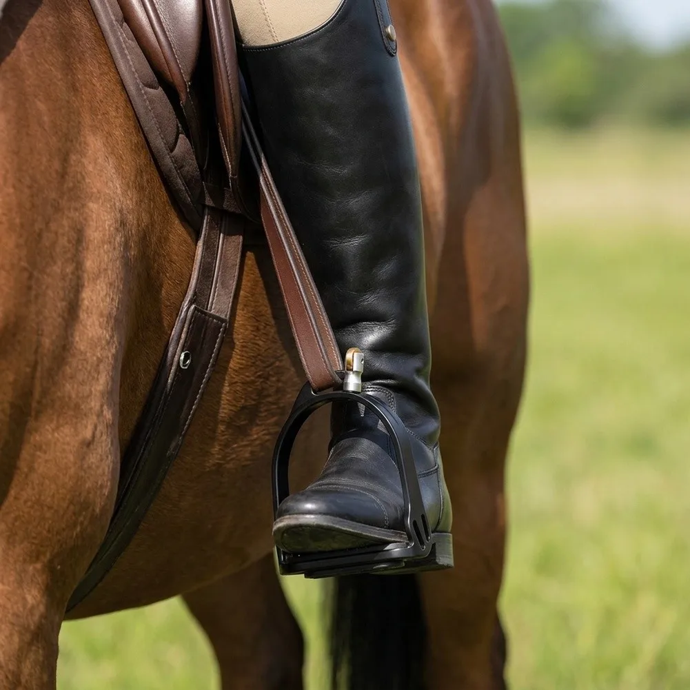Aluminum Equestrian Spurs with Roller Function Solid Fasteners and Precision for Training and Competition Use Aluminum