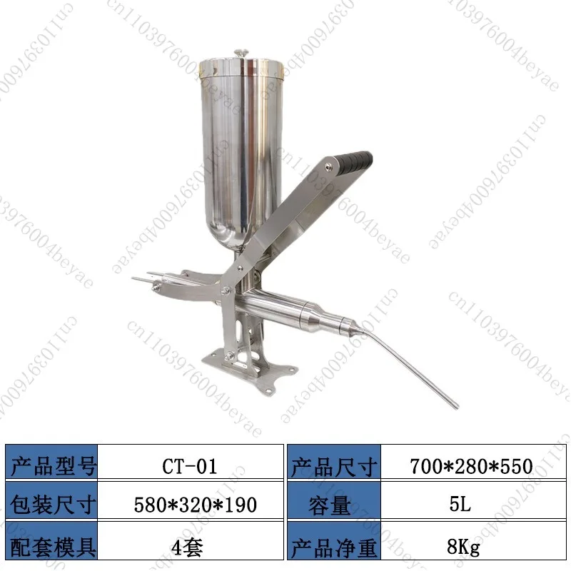 Squeeze Filling Jam Filling Machine Squeeze Filling Manual Jam Machine Spanish Churros Stuffing Machine