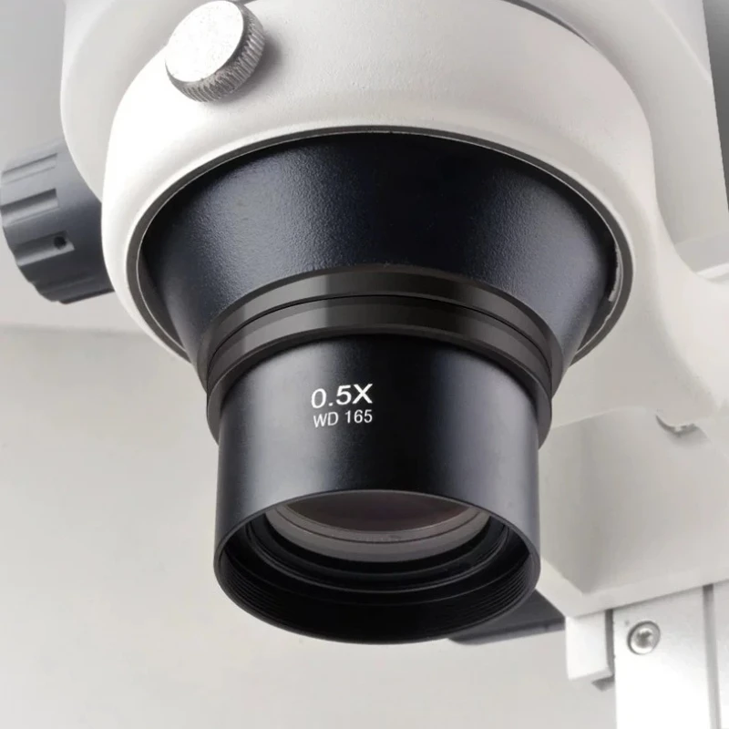 Microscope Auxiliary Objective Lens Reducing Lens Increase Working Distance 42mm 48mm Thread Diameter