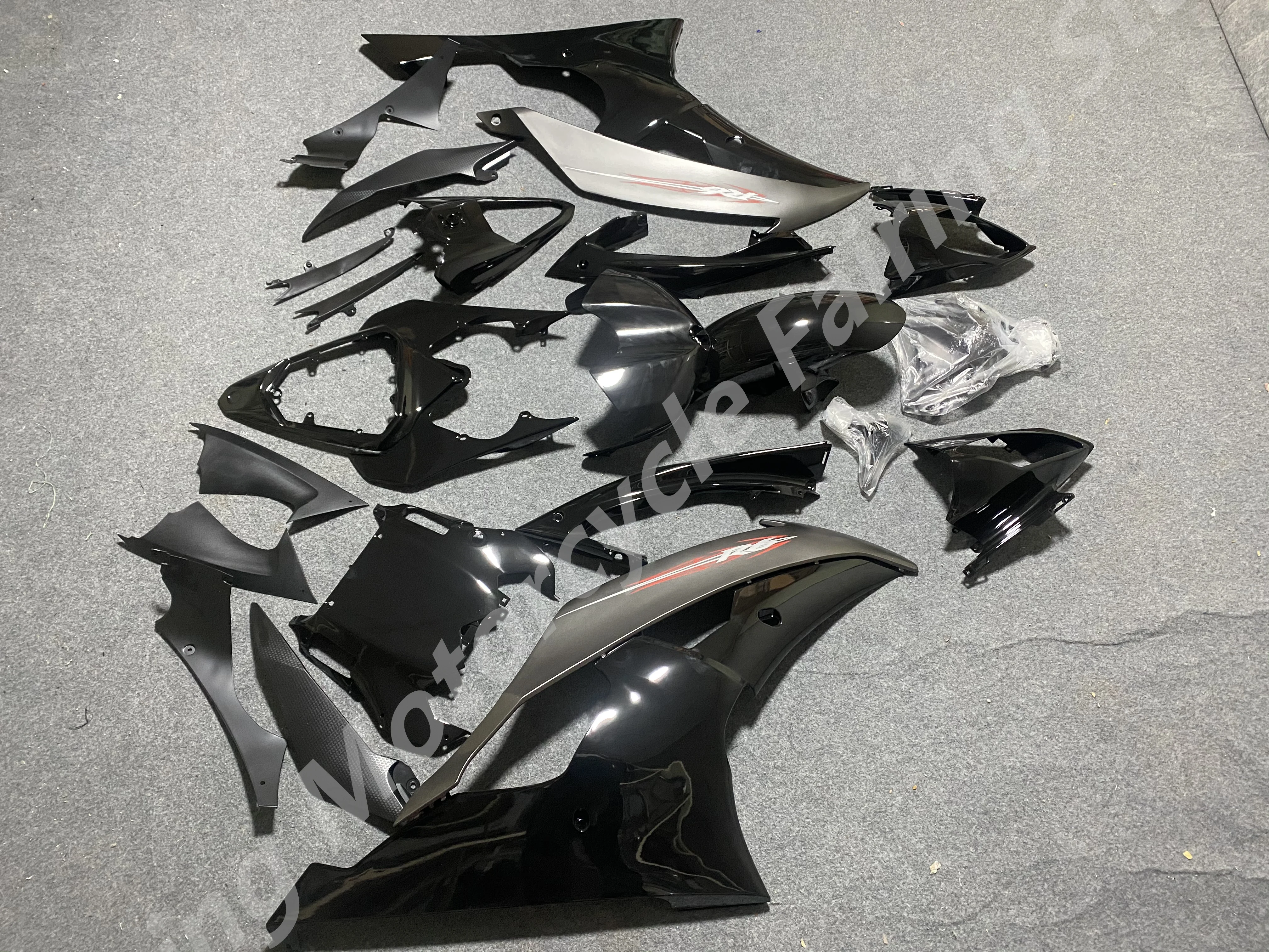 Fairing for YAMAHA YZFR6 08 09 for YAMAHA YZFR6 Fairing 2011 YZF R6 Abs Fairing 2008 - 2015 grey black