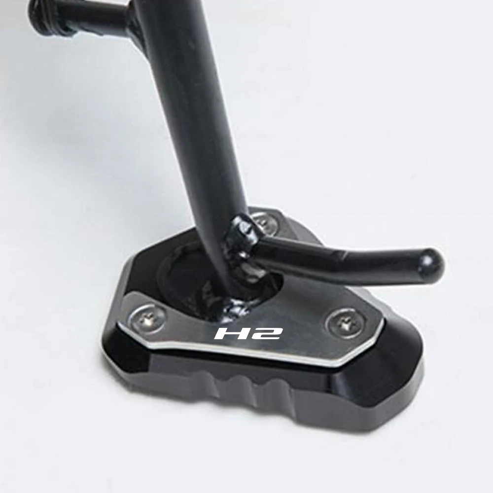 

For Kawasaki Z650 Z800 VERSYS-X300 NINJA 650 H2 SX SE Z900 SE Z900RS 2020 2021 2022 2023 2024 Side Stand Extension Pad Bracket