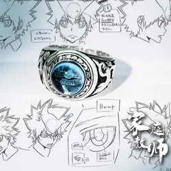 Anime Men Ring HITMAN REBORN Women Rings Creative Fashion Pendant Wedding Couples Cute Trendy Silver Color Metal Boy Toy Anillos