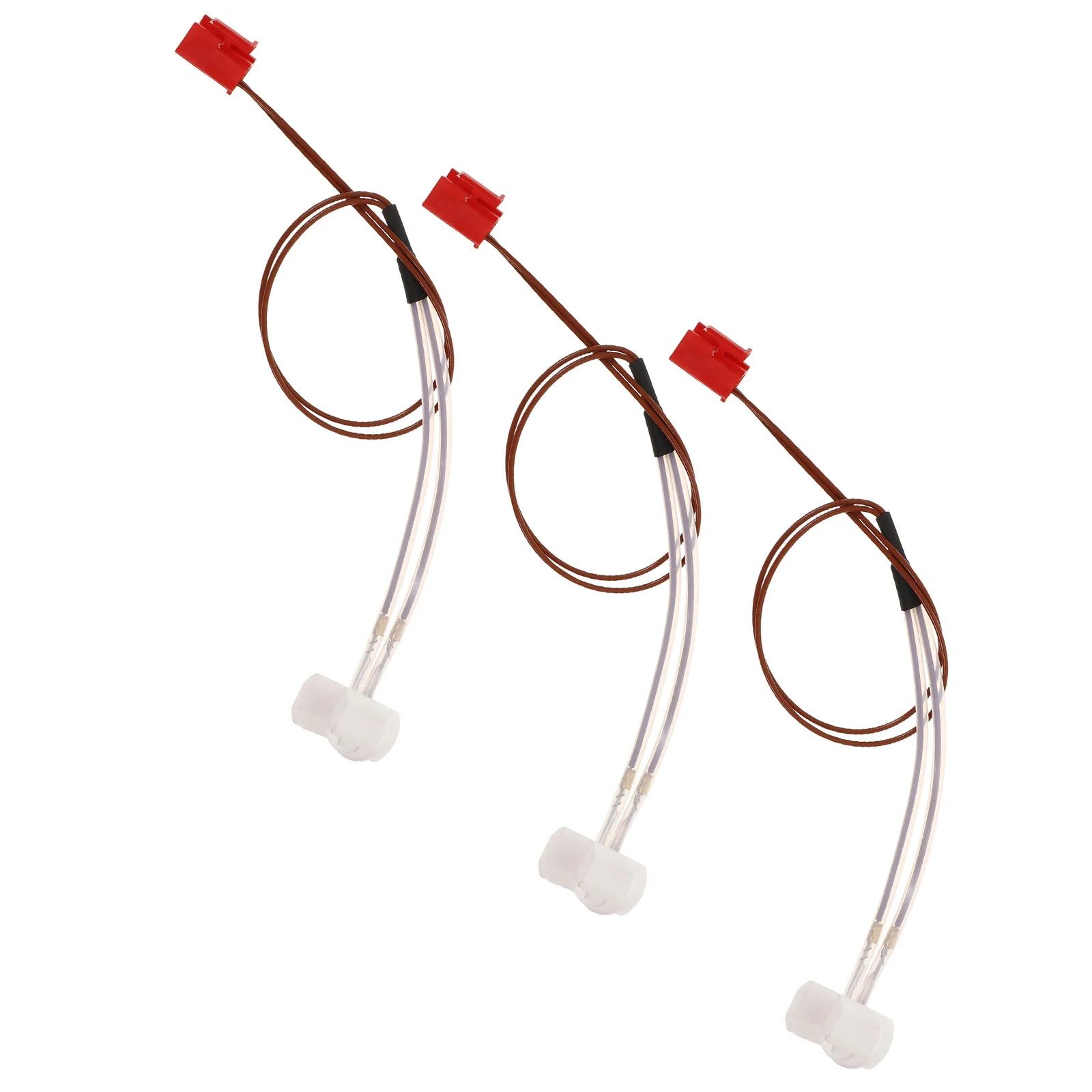 

3Pcs Temperature Sensor Probe Ntc50k Square Connector Ceramic Overheat Sensor Diesel Parking Heater Replacement Parts Car Air