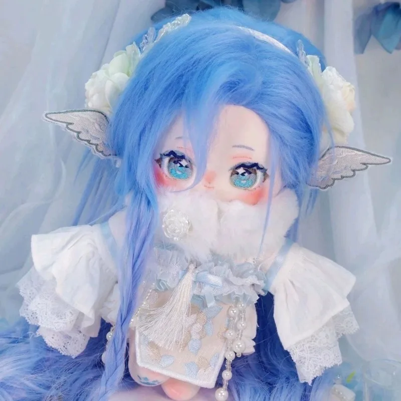 

20cm Anime Game Reverse:1999 37 Kawaii Cosplay Soft Cotton Doll Body Cartoon Dress Up Clothing Toy Figures Fans Collection Gifts