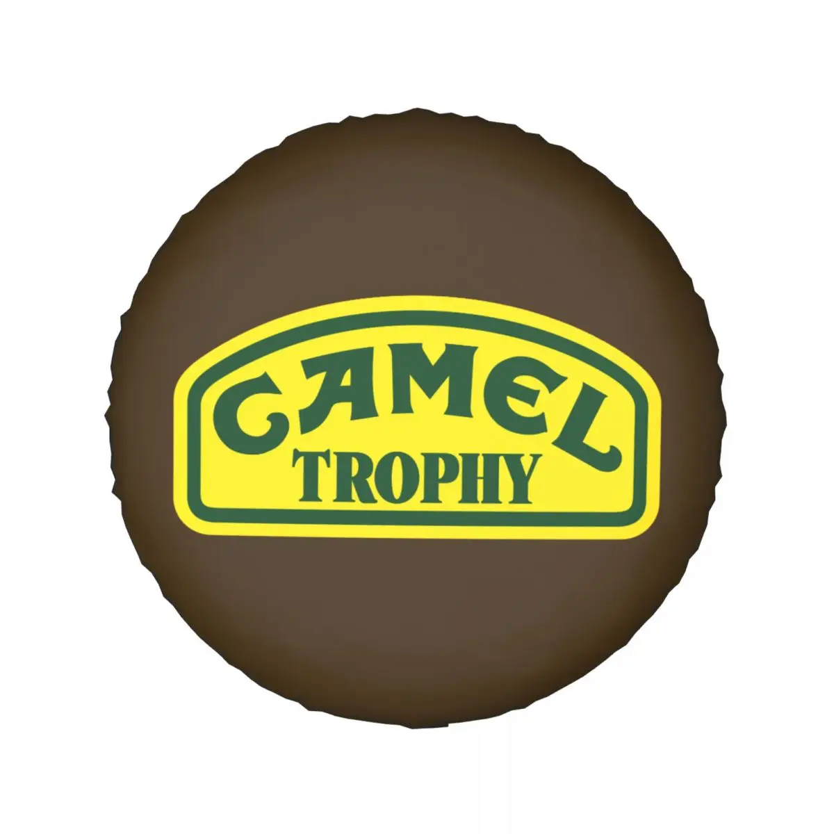 Custom Camel Trophy Logo Spare Tire Cover Case Bag Pouch Waterproof Dust-Proof Wheel Covers for Jeep Pajero 14\