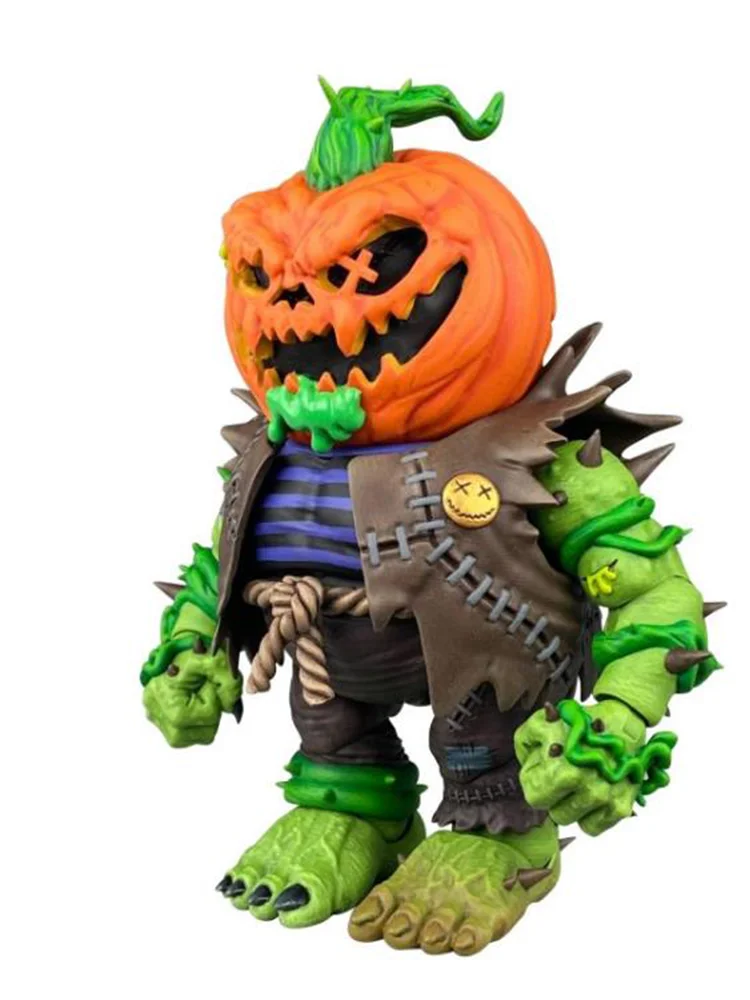 Megalopolis Madballs DNA 1/12 Scale Classic Animated Villain Character Pumpkin Farmer Full Set 6lnch Action Figure Body Hot Sale