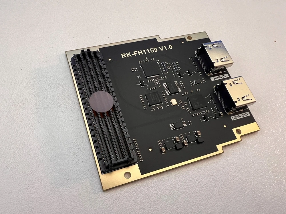 RK-FH1159 V1.0 4K HDMI-compatible Video Input And Output Module HPC FMC Sub Card Development Board For FPGA