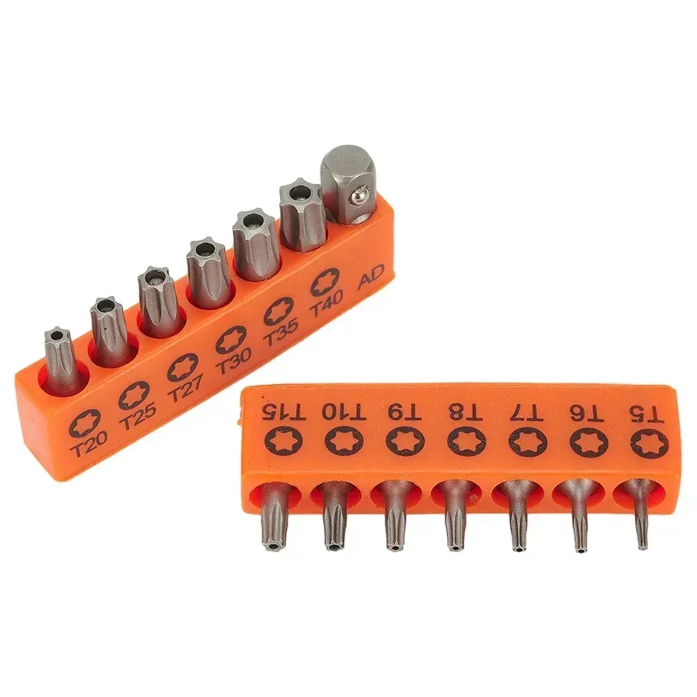 Imagem -05 - Torx Chave de Fenda Bits com Furo T5-t40 Chave de Fenda Elétrica à Prova de Violação Broca de Segurança Ferramentas Eletricistas 14 Peças 25 mm