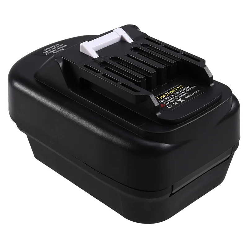 Adapter für 18 V für 20 V Lithium-Batterie, umwandelbar in für 12 V Lithium-Batterie Bl1016 Bl1020b-AB52