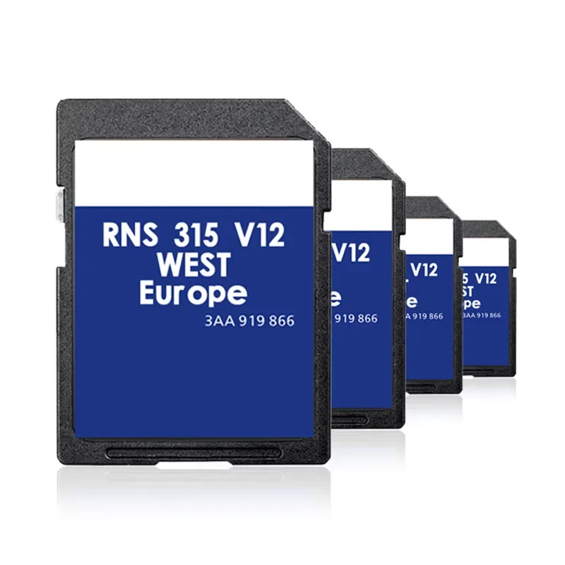 Latest RNS315 V12 West Europe Not for RNS310 2020/2021 100% Working AZ V12 Navigation SD Card