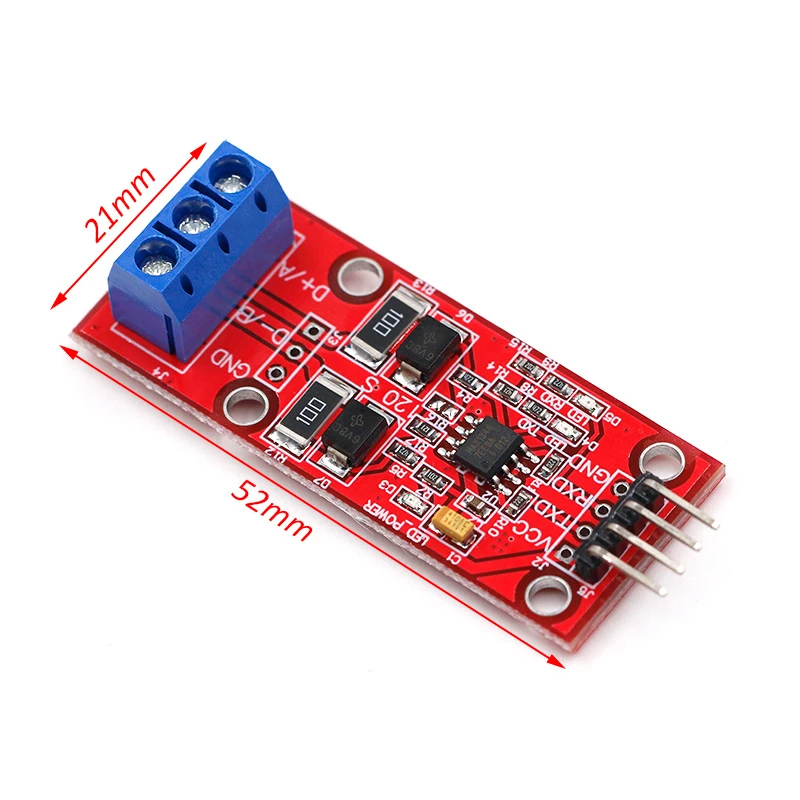 Módulo ttl de max3485 para módulo rs485 acessórios de desenvolvimento mcu