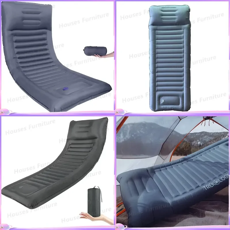Ultra Light Camping Air Mattress Portable Automatic Inflatable Sleeping Pad Waterproof TPU Outdoor Hiking Travel Bed Cushion