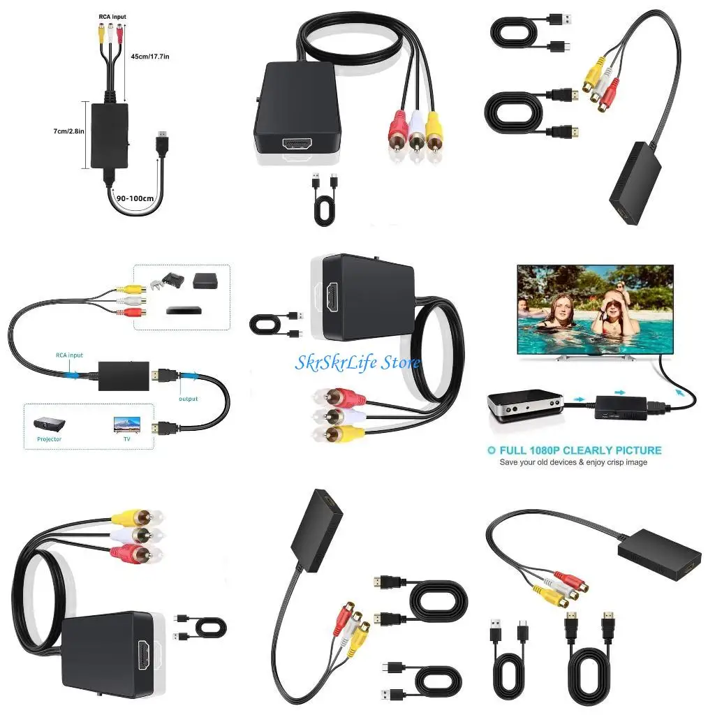 E65E 3RCA Female/Ma…