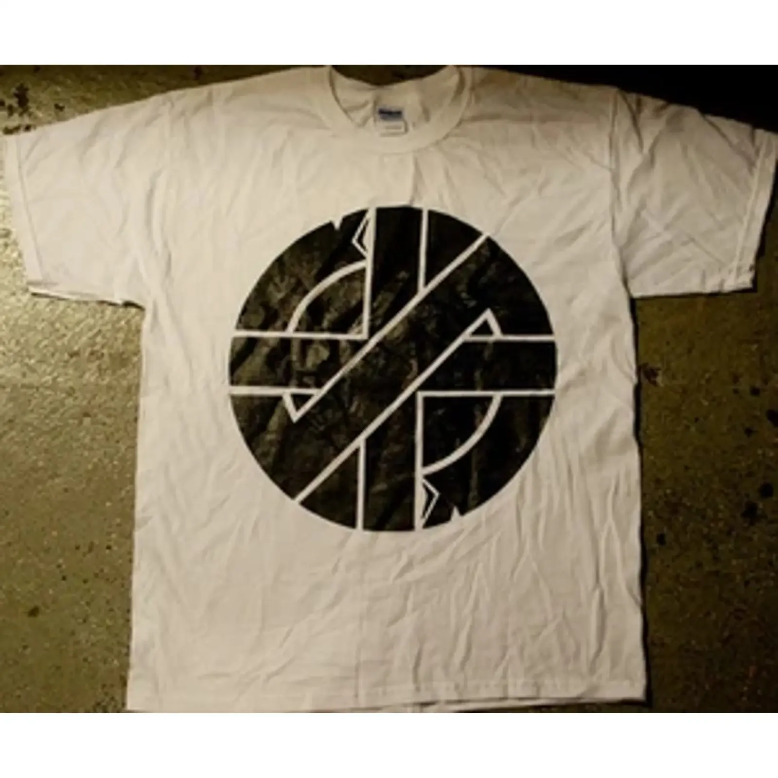 Crass 'Big Logo' T shirt punk oi blitz death joy zounds mob amebix kbd vintage Washed Soft Stretched streetwear homme Stylish