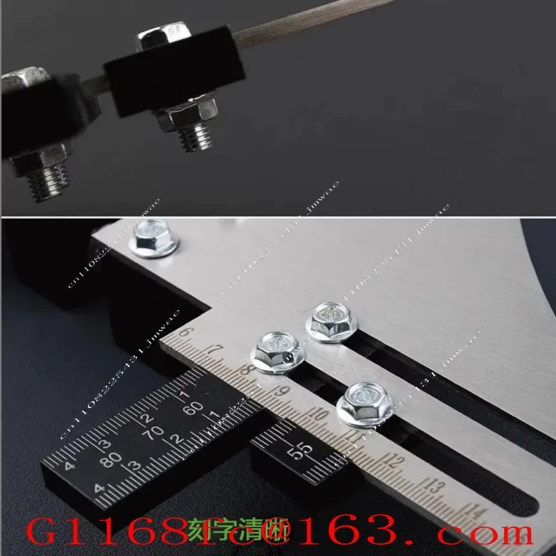 Double Track Elevator Lift Guide Ruler Rail Positioning Ruler