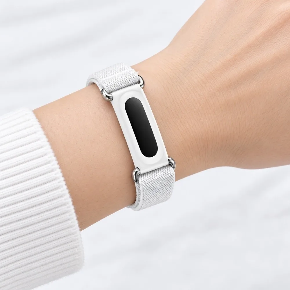 Elastic Nylon Strap Soft Breathable Fitness Tracker Wristband Comfortable Adjustable for Google Fitbit Air